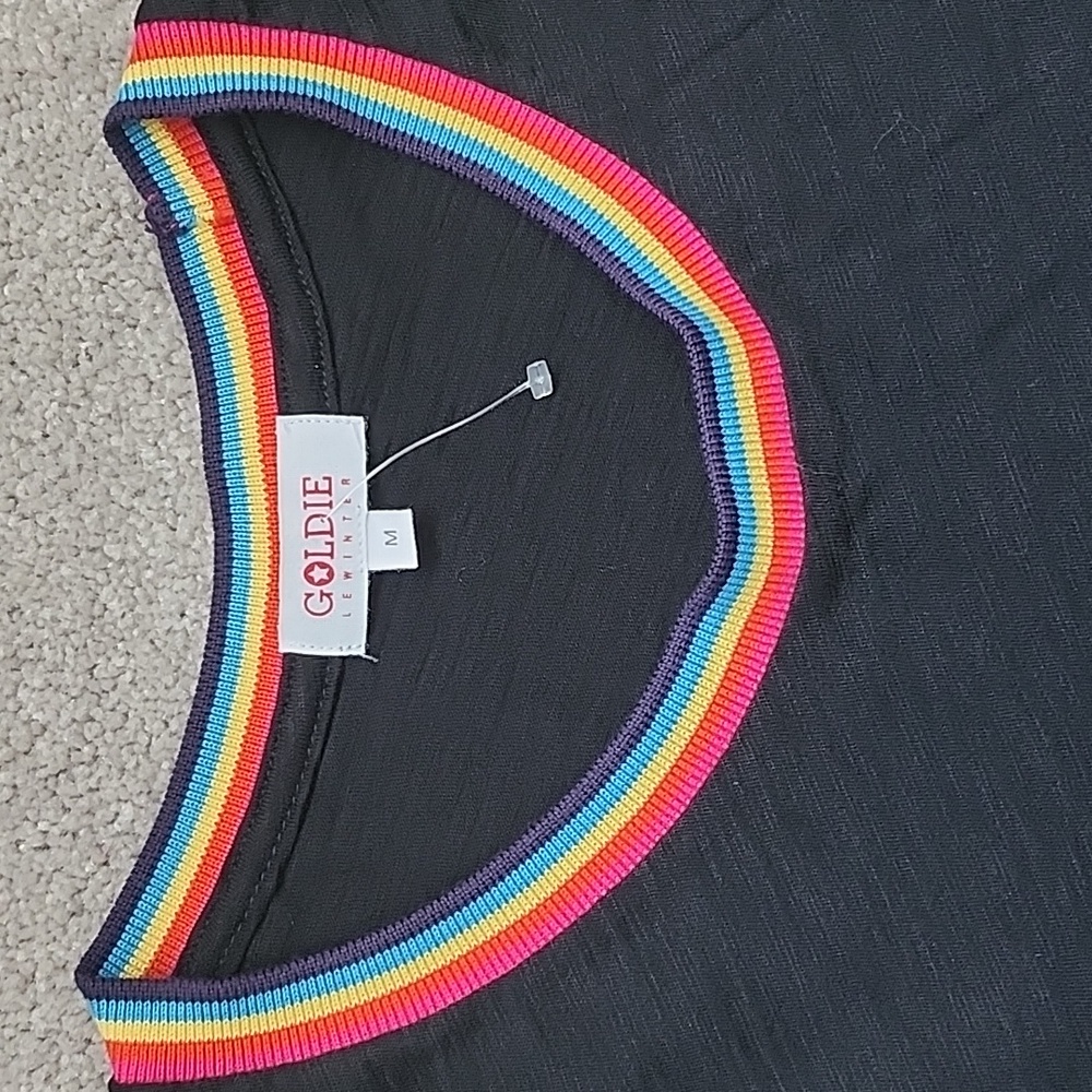 Goldie Rainbow Ringer Tank - Picture 2 of 5